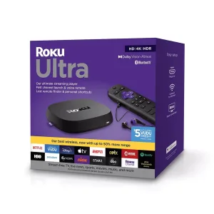 Roku Ultra Streaming Media Player 4K