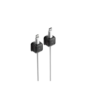 Green Lion Magnetic Clip Cable Organizer 10 PCS/SET - Black