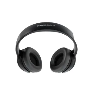 Powerology Noise Cancellation Headphones - Black