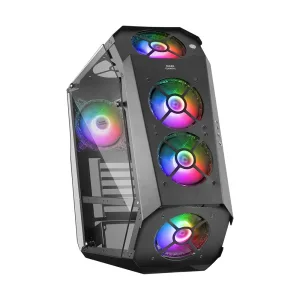 Mars Gaming MC51 Premium ATX Case- Black
