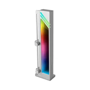 Mars Gaming MCA-GCB White – ARGB Infinity Mirror GPU Support Bracket