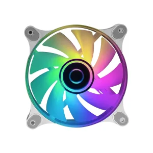 Mars Gaming MF-3D 12CM ARGB Fan – White