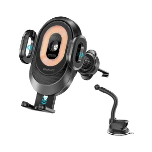 Promate Auto Clamping Wireless Charging Car Mount 15W