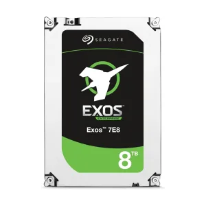 Seagate Exos 8TB 7E8 3.5" SATA Hard Drive – 3 Years Warranty