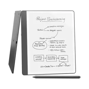 Kindle Scribe with Premium Pen – Tungsten Color – 64GB